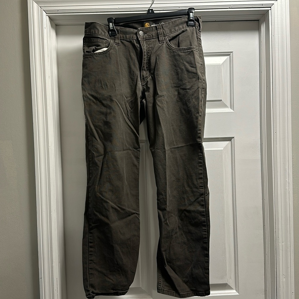 Carhartt Brown Relaxed Fit Pants 32x30